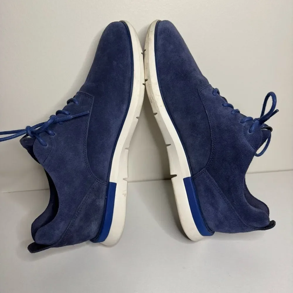 Cole Haan Men's Grand Horizon Oxford II - Navy Blue Suede | Size 9.5